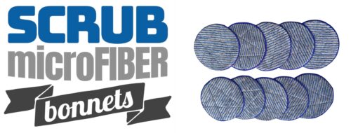 SCRUB microvezel bonnetpad 17 inch actie 10 stuks 20%