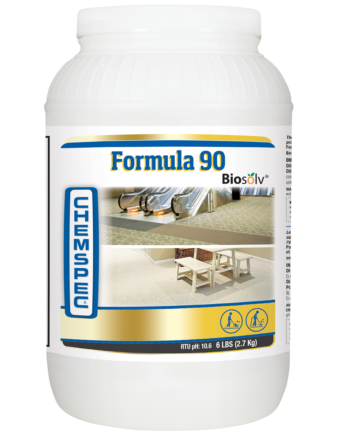 Chemspec formula 90 powder 2.7kg (reinigingsmiddel)