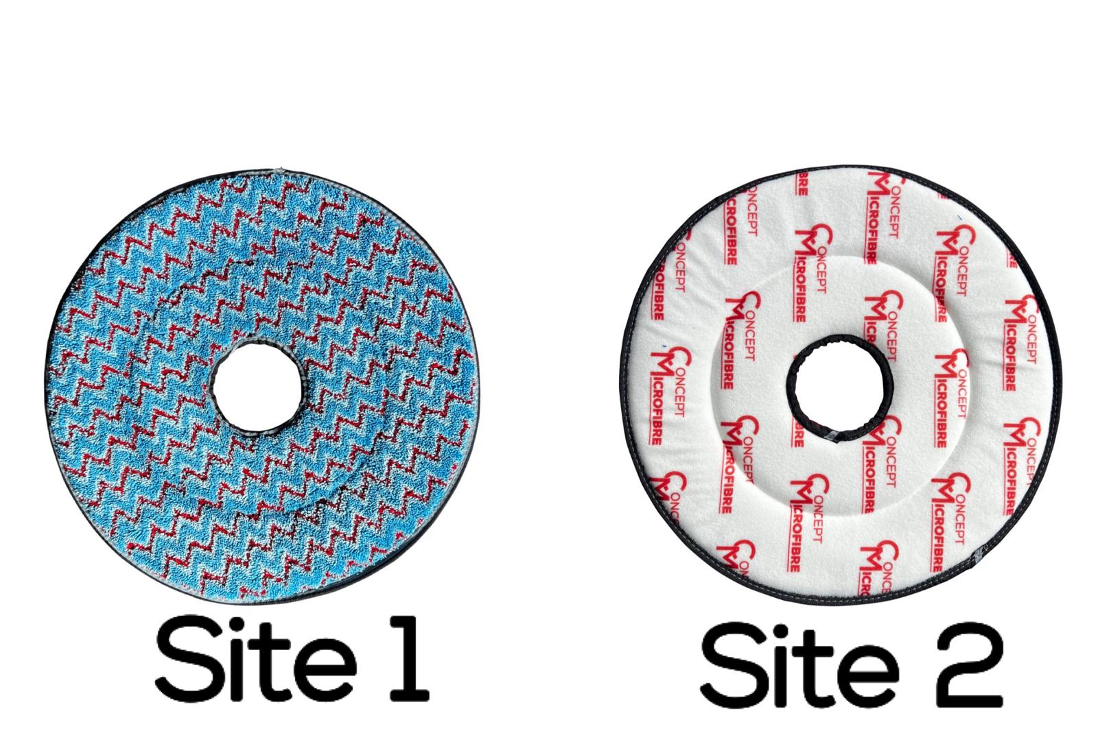 Zinger Microfiber pads - 17 inch